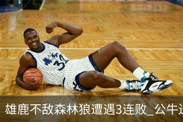 雄鹿不敌森林狼遭遇3连败 公牛送灰熊7连败